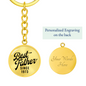 Best Father Since 1973 - Luxury Keychain