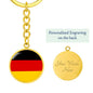 German Flag - Luxury Keychain