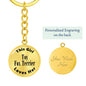 Toy Fox Terrier - Luxury Keychain
