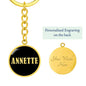 Annette v02 - Luxury Keychain