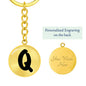 Initial Q v1b - Luxury Keychain