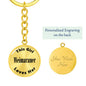 Weimaraner - Luxury Keychain