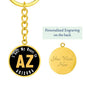 Heart In Arizona - Luxury Keychain