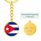 Cuban Flag - Luxury Keychain