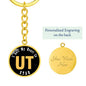 Heart In Utah - Luxury Keychain