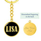 Lisa v02 - Luxury Keychain