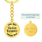 Alaskan Malamute - Luxury Keychain