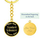 Standard Schnauzer v2 - Luxury Keychain