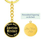 American Wirehair v2 - Luxury Keychain