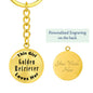 Golden Retriever - Luxury Keychain