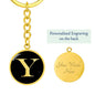 Initial Y v2a - Luxury Keychain
