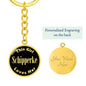 Schipperke v2 - Luxury Keychain