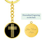 Stylized Cross v2 - Luxury Keychain