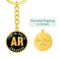 Heart In Arkansas - Luxury Keychain