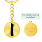 Initial I v1b - Luxury Keychain