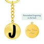 Initial J v1b - Luxury Keychain