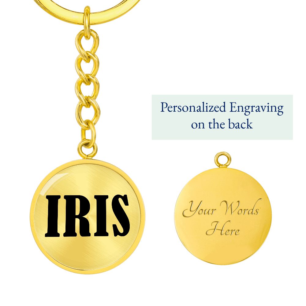 Iris v01 - Luxury Keychain