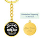 Bad Girls Drink Beer - Luxury Keychain