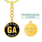 Heart In Georgia - Luxury Keychain