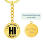 Heart In Hawaii v01 - Luxury Keychain