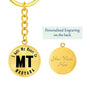Heart In Montana v01 - Luxury Keychain