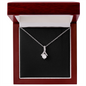 Alluring Beauty Necklace With Mahogany Style Luxury Box v2
