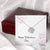 Happy Valentine's Day - Chalk Hearts - Love Knot Necklace With Mahogany Style Luxury Box