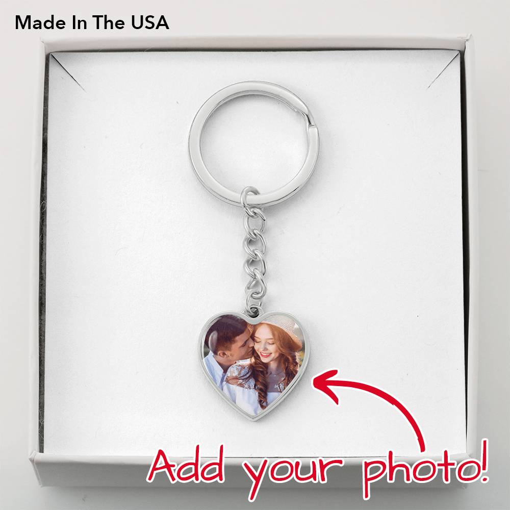 000 - Buyer Upload Heart Pendant Luxury Keychain