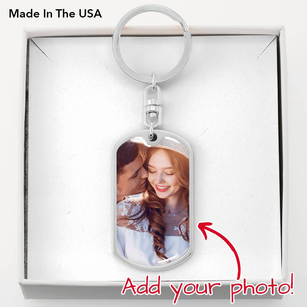 000 - Buyer Upload Luxury Dog Tag Keychain