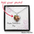 Happy Valentine's Day - Chalk Hearts - Buyer Upload Heart Pendant Luxury Necklace