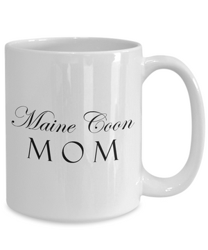 Maine Coon Mom - 15oz Mug - Unique Gifts Store