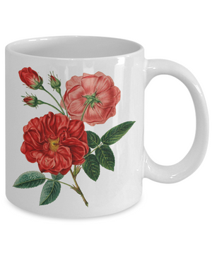 Red Roses - 11oz Mug - Unique Gifts Store