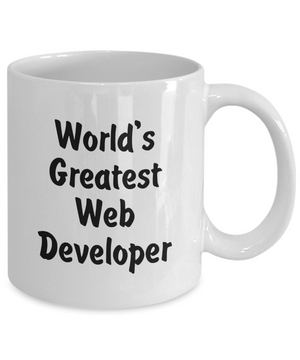 World's Greatest Web Developer - 11oz Mug