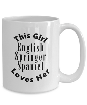 English Springer Spaniel v2c - 15oz Mug