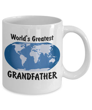 World's Greatest Grandfather - 11oz Mug - Unique Gifts Store