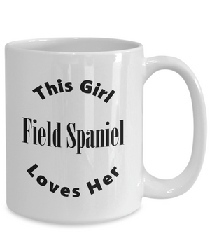 Field Spaniel v2c - 15oz Mug