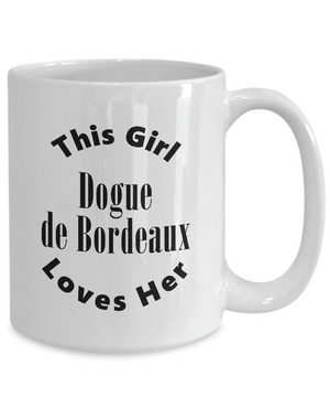 Dogue de Bordeaux v2c - 15oz Mug