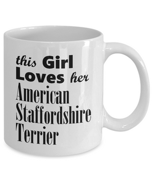 American Staffordshire Terrier - 11oz Mug - Unique Gifts Store