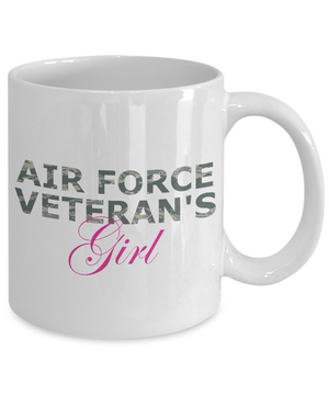 Air Force Veteran's Girl - 11oz Mug - Unique Gifts Store