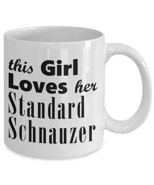 Standard Schnauzer - 11oz Mug - Unique Gifts Store