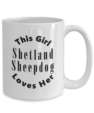 Shetland Sheepdog v2c - 15oz Mug