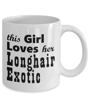 Longhair Exotic - 11oz Mug - Unique Gifts Store
