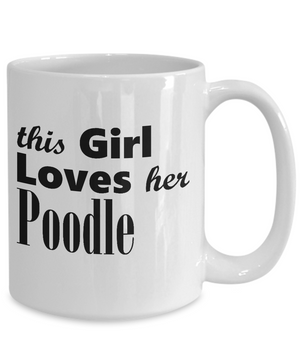 Poodle - 15oz Mug - Unique Gifts Store