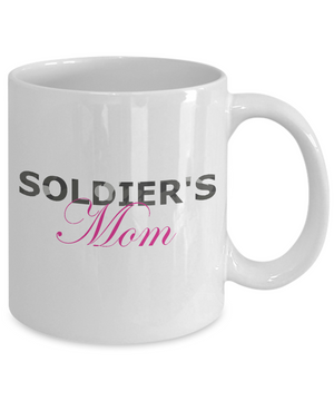 Soldier's Mom - 11oz Mug - Unique Gifts Store