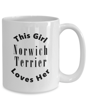 Norwich Terrier v2c - 15oz Mug