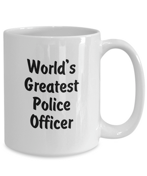 World's Greatest Police Officer v2 - 15oz Mug