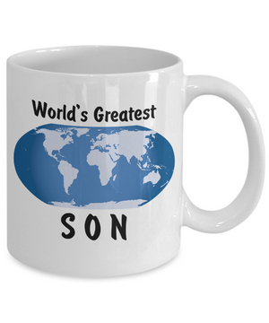 World's Greatest Son - 11oz Mug - Unique Gifts Store