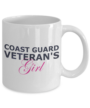 Coast Guard Veteran's Girl - 11oz Mug - Unique Gifts Store