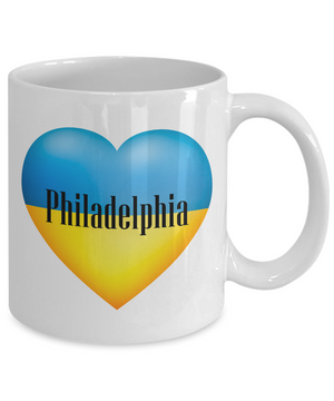 Ukrainian In Philadelphia - 11oz Mug - Unique Gifts Store