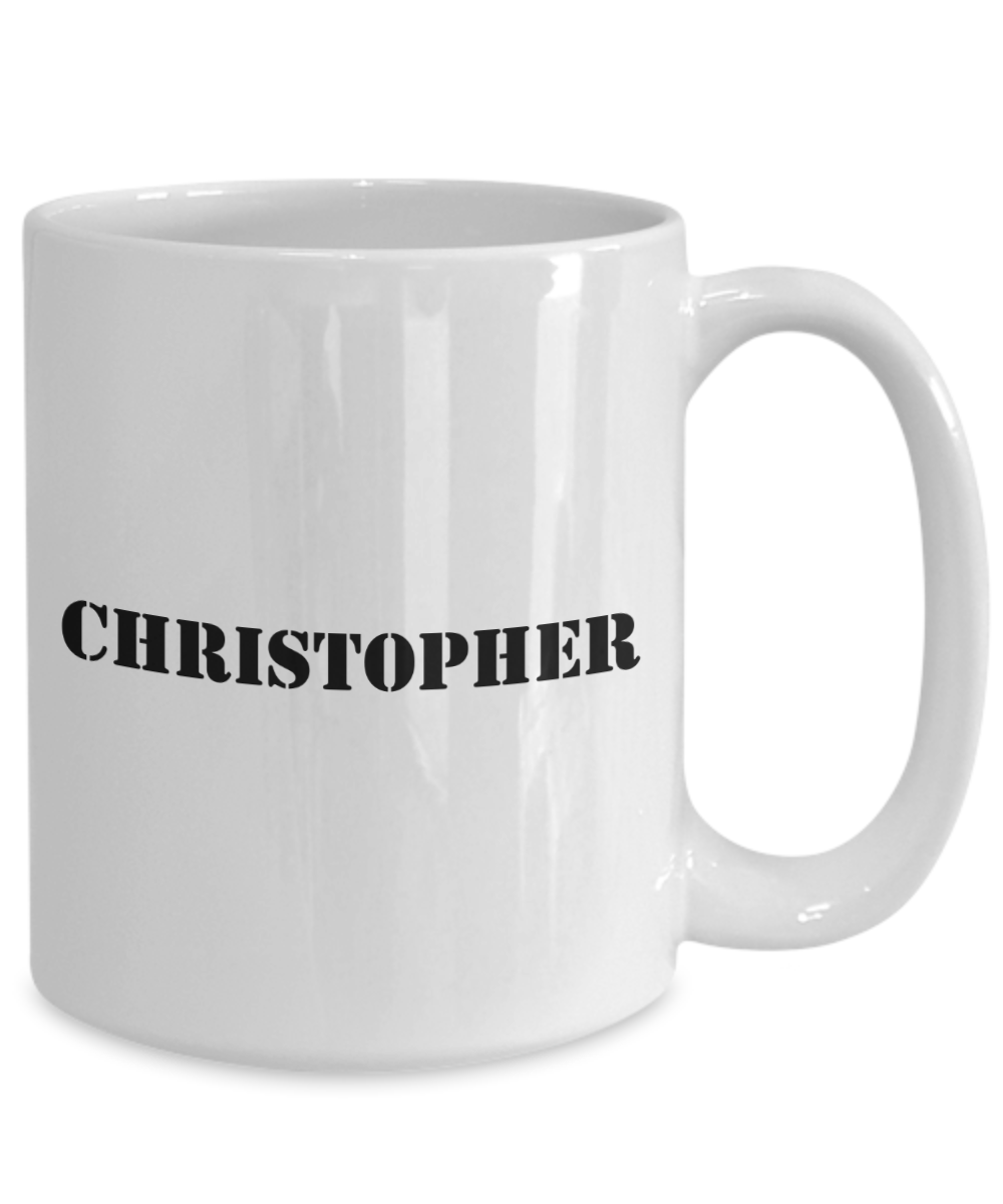 Christopher - 15oz Mug